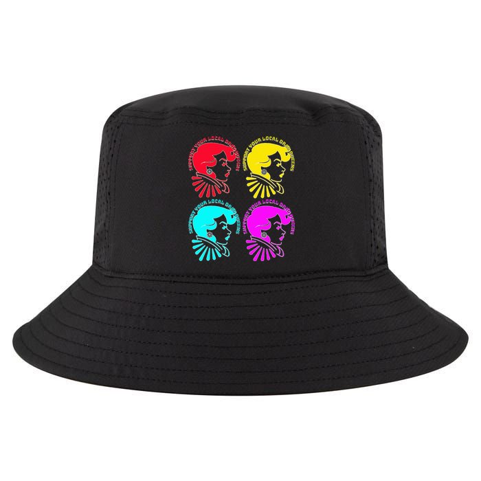 Support your local drag queens 1st Amendment Free Speech Cool Comfort Performance Bucket Hat