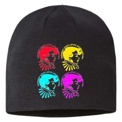 Support your local drag queens 1st Amendment Free Speech Sustainable Beanie