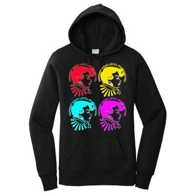Support your local drag queens 1st Amendment Free Speech Women's Pullover Hoodie