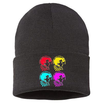 Support your local drag queens 1st Amendment Free Speech Sustainable Knit Beanie