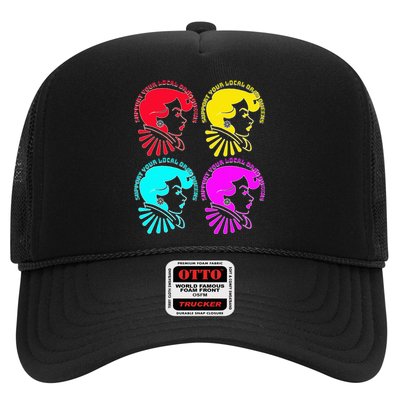 Support your local drag queens 1st Amendment Free Speech Trucker Hat