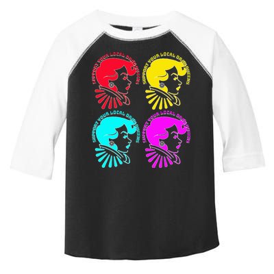 Support your local drag queens 1st Amendment Free Speech Toddler Fine Jersey T-Shirt