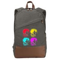 Support your local drag queens 1st Amendment Free Speech Cotton Canvas Backpack