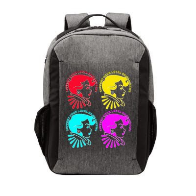 Support your local drag queens 1st Amendment Free Speech Vector Backpack