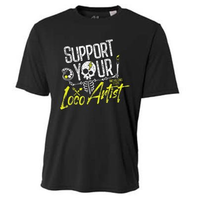 Support Your Loco Artist Cooling Performance Crew T-Shirt