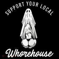 support your local whorehouse 7-Panel Snapback Hat