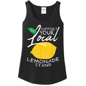 Support Your Local Lemonade Stand Ladies Essential Tank