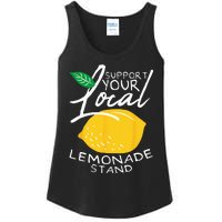 Support Your Local Lemonade Stand Ladies Essential Tank