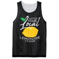 Support Your Local Lemonade Stand Mesh Reversible Basketball Jersey Tank