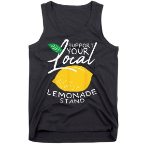 Support Your Local Lemonade Stand Tank Top