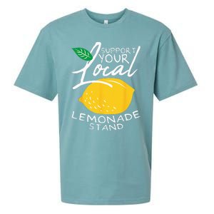 Support Your Local Lemonade Stand Sueded Cloud Jersey T-Shirt