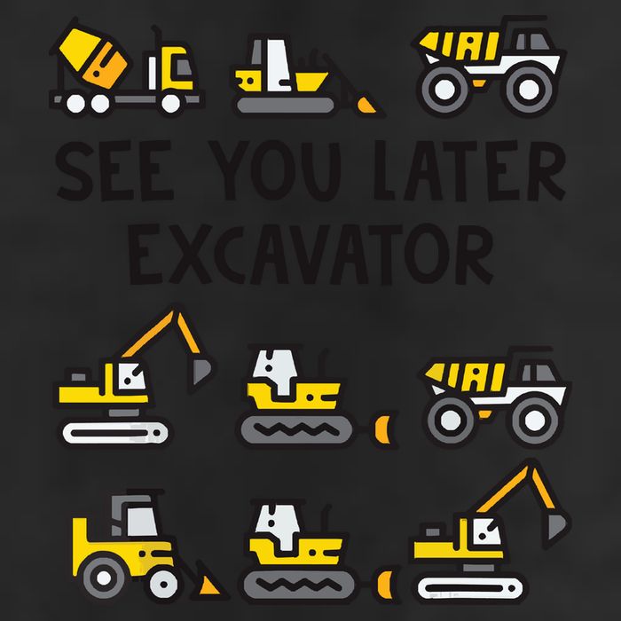 See You Later Excavator Cool Comfort Performance Bucket Hat
