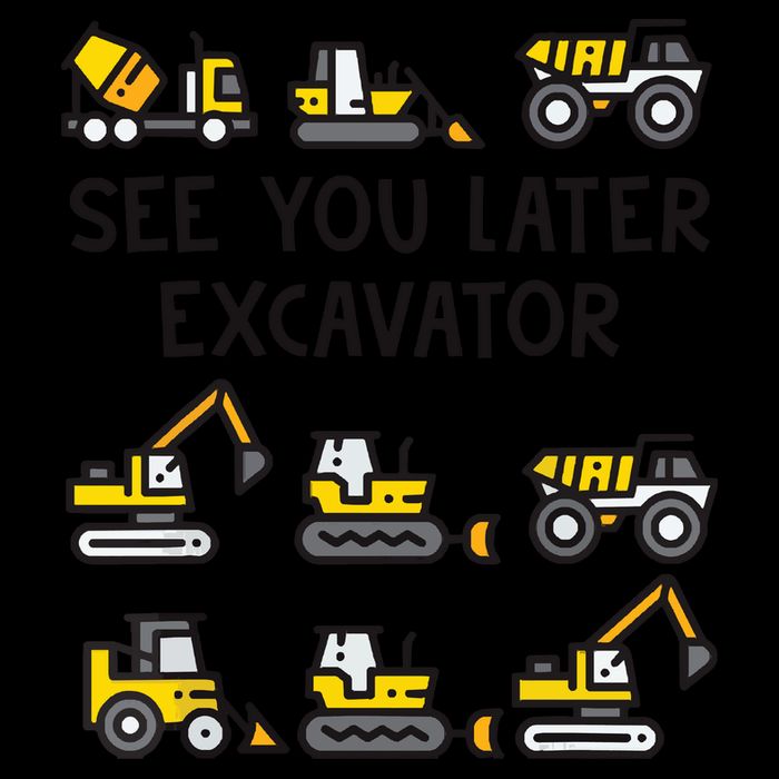 See You Later Excavator Impact Tech Backpack