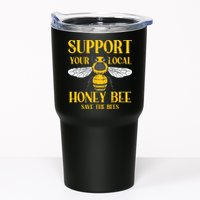 Support Your Local Honey Bee Save Bees Beekeeping Beekeeper Tumbler
