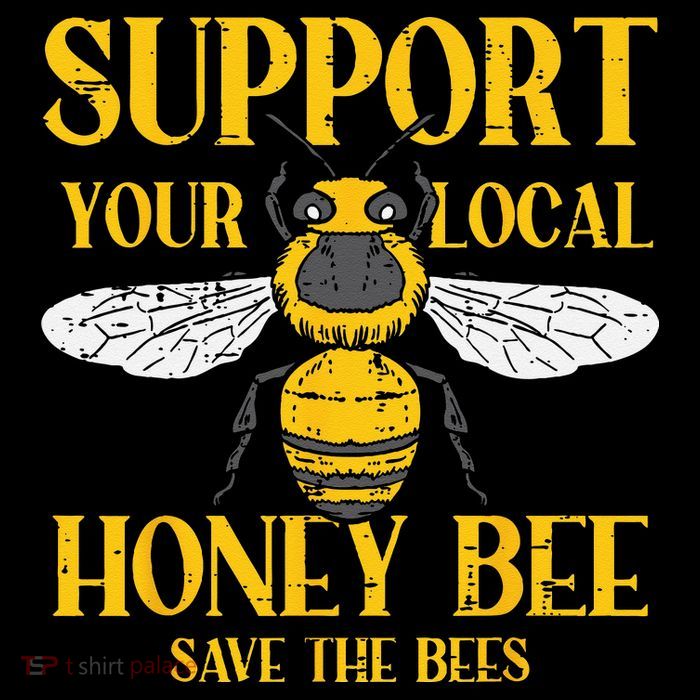 Support Your Local Honey Bee Save Bees Beekeeping Beekeeper Toddler Sweatshirt