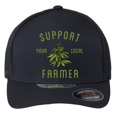 Support Your Local Farmer Flexfit Unipanel Trucker Cap