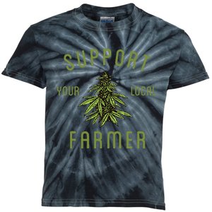 Support Your Local Farmer Kids Tie-Dye T-Shirt