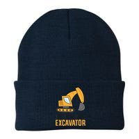 See You Later Excavator Boy Excavator Knit Cap Winter Beanie