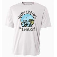 Support Your Local Farmers Cooling Performance Crew T-Shirt