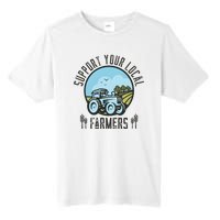 Support Your Local Farmers Tall Fusion ChromaSoft Performance T-Shirt