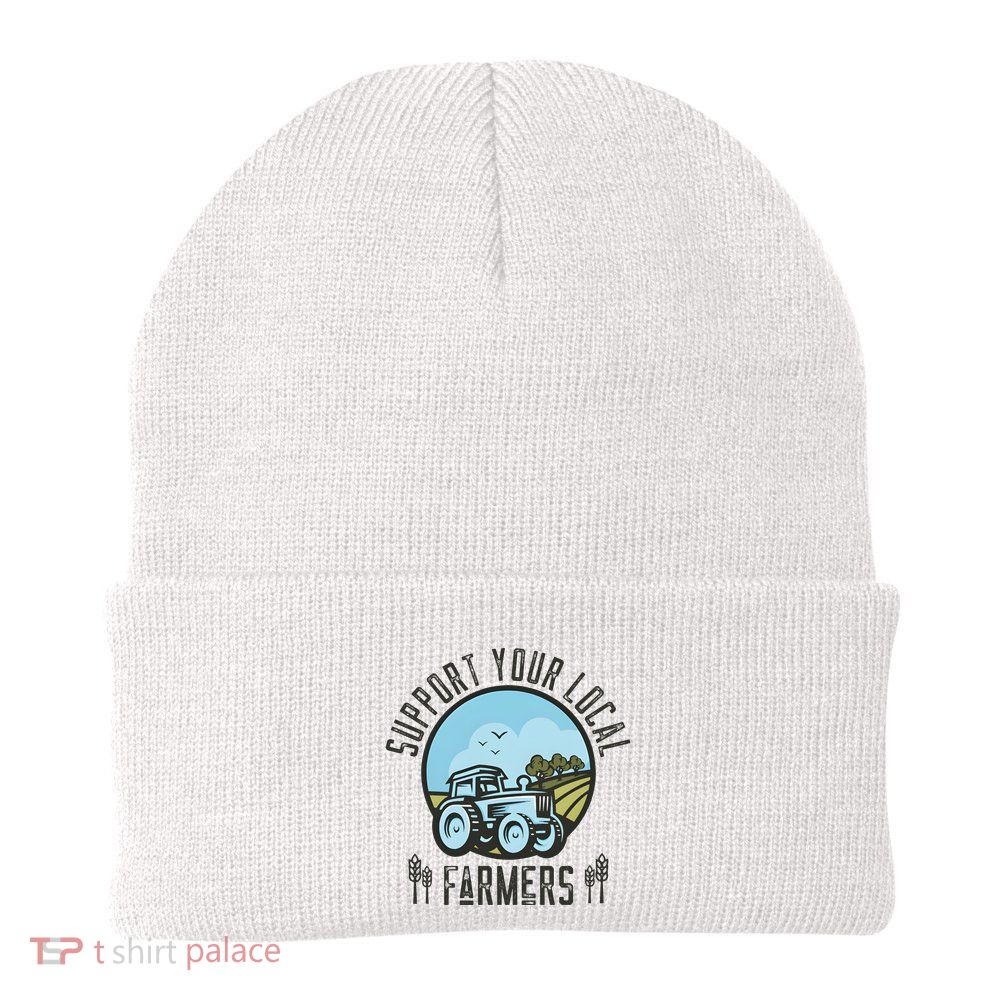 Support Your Local Farmers Beanie
