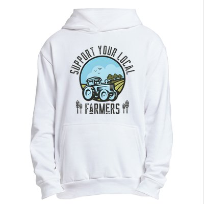 Support Your Local Farmers Urban Pullover Hoodie