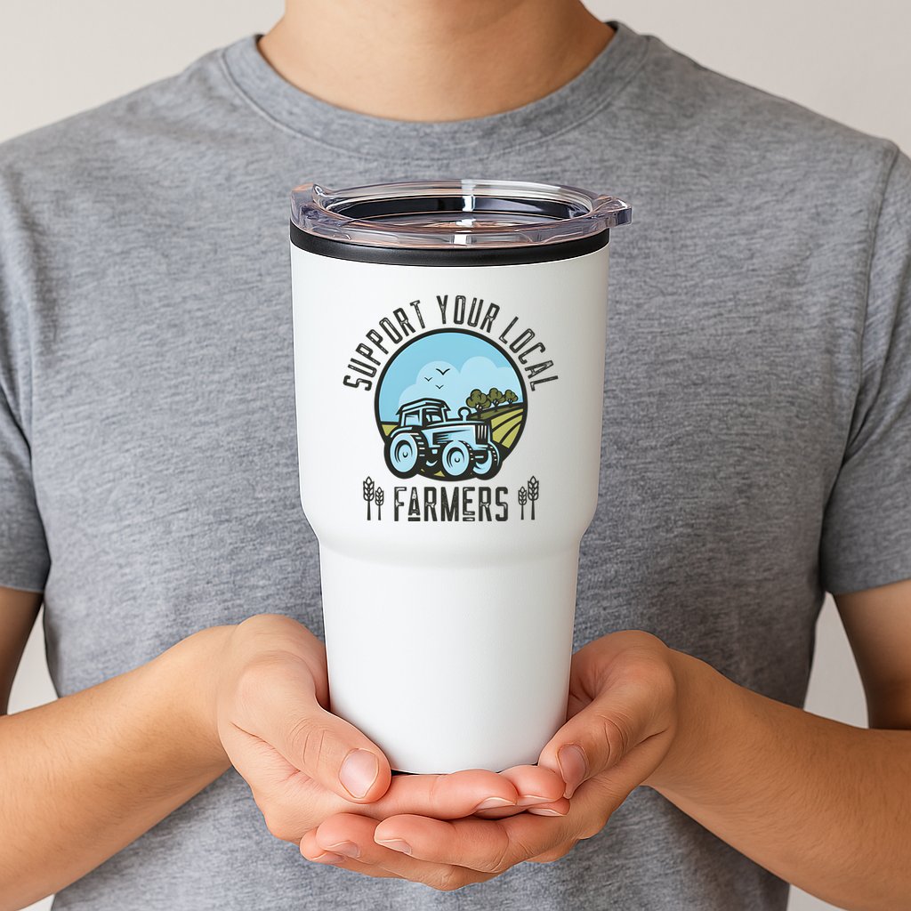 Support Your Local Farmers Tumbler