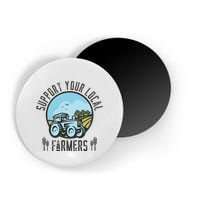 Support Your Local Farmers Magnet