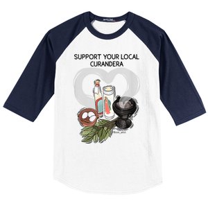 Support Your Local Curandera Baseball Sleeve Shirt