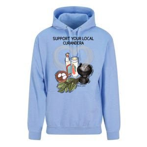 Support Your Local Curandera Unisex Surf Hoodie