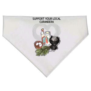 Support Your Local Curandera USA-Made Doggie Bandana