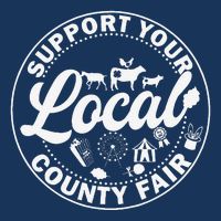 Support Your Local County Fair Animals Farm And Circus Tent Apron