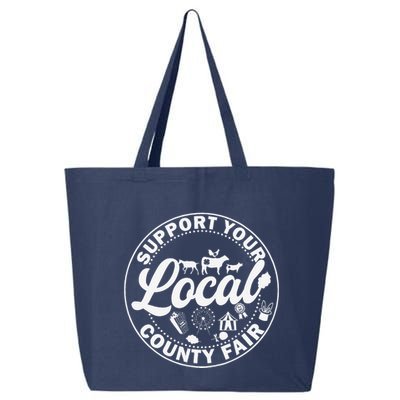 Support Your Local County Fair Animals Farm And Circus Tent 25L Jumbo Tote