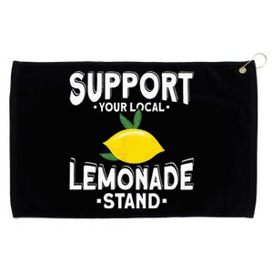 Support Your Local Lemonade Stand Grommeted Golf Towel