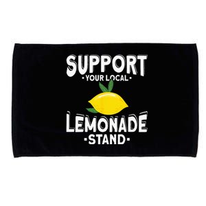 Support Your Local Lemonade Stand Microfiber Hand Towel