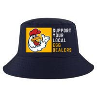 Support Your Local Egg Dealers,Chicken Lover Cool Comfort Performance Bucket Hat