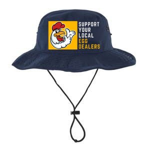 Support Your Local Egg Dealers,Chicken Lover Legacy Cool Fit Booney Bucket Hat