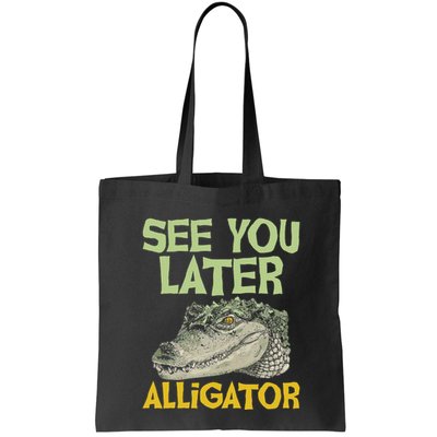 See You Later Alligator Gator Crocodile Zoo Animal Lover Bag