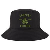 Support Your Local Farmer Funny Weed Marijuana Grower 420 Cool Comfort Performance Bucket Hat