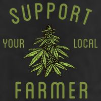 Support Your Local Farmer Funny Weed Marijuana Grower 420 Cool Comfort Performance Bucket Hat