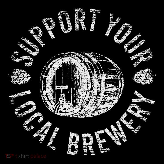 Support Your Local Brewery Craft Beer Wool Snapback Cap