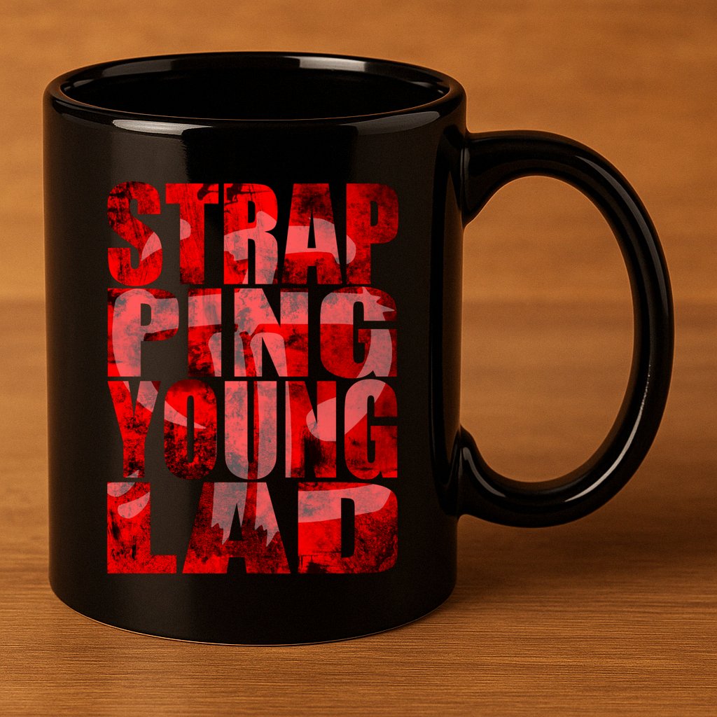 Strapping Young Lad 11oz C Handle Ceramic Mug