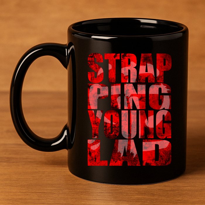 Strapping Young Lad 11oz C Handle Ceramic Mug