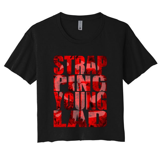 Strapping Young Lad Crop Top