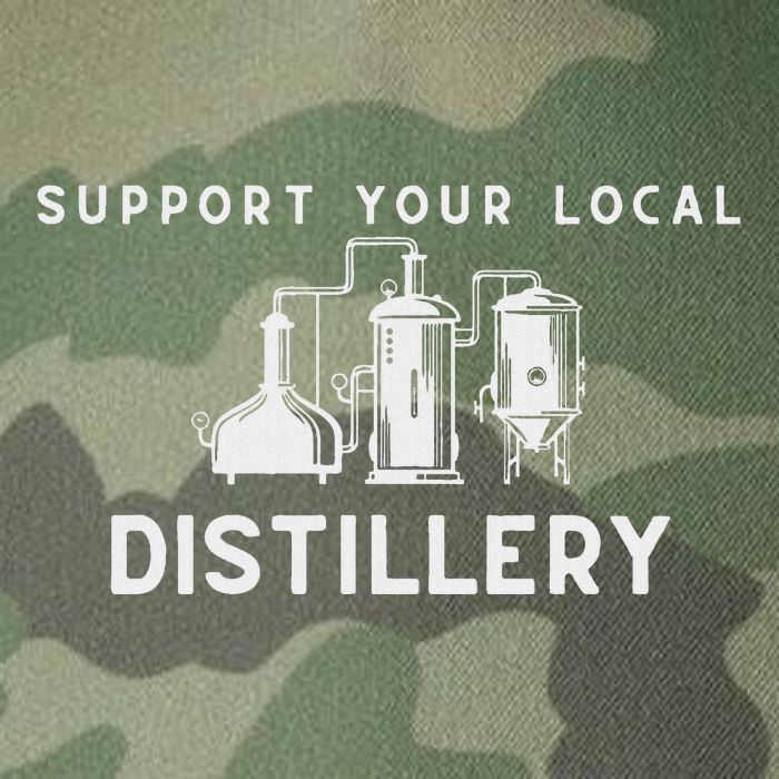 Support Your Local Distillery Beer Drinker Legacy Tie Dye Trucker Hat