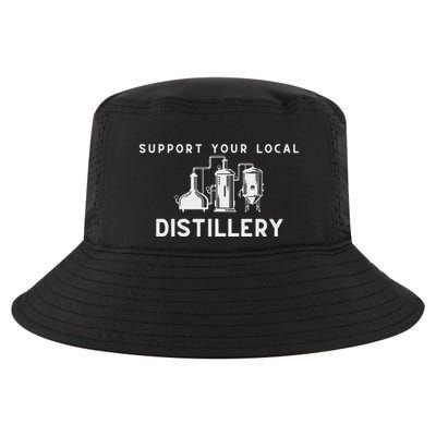 Support Your Local Distillery Beer Drinker Cool Comfort Performance Bucket Hat