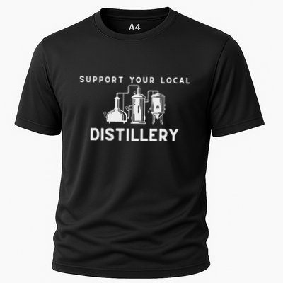 Support Your Local Distillery Beer Drinker Performance Shirt