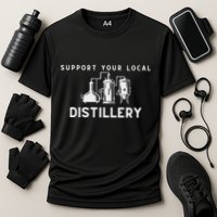 Support Your Local Distillery Beer Drinker Performance Shirt