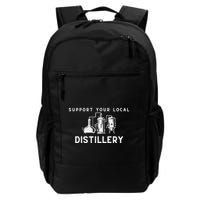 Support Your Local Distillery Beer Drinker Backpack