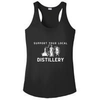 Support Your Local Distillery Beer Drinker Ladies PosiCharge Competitor Racerback Tank